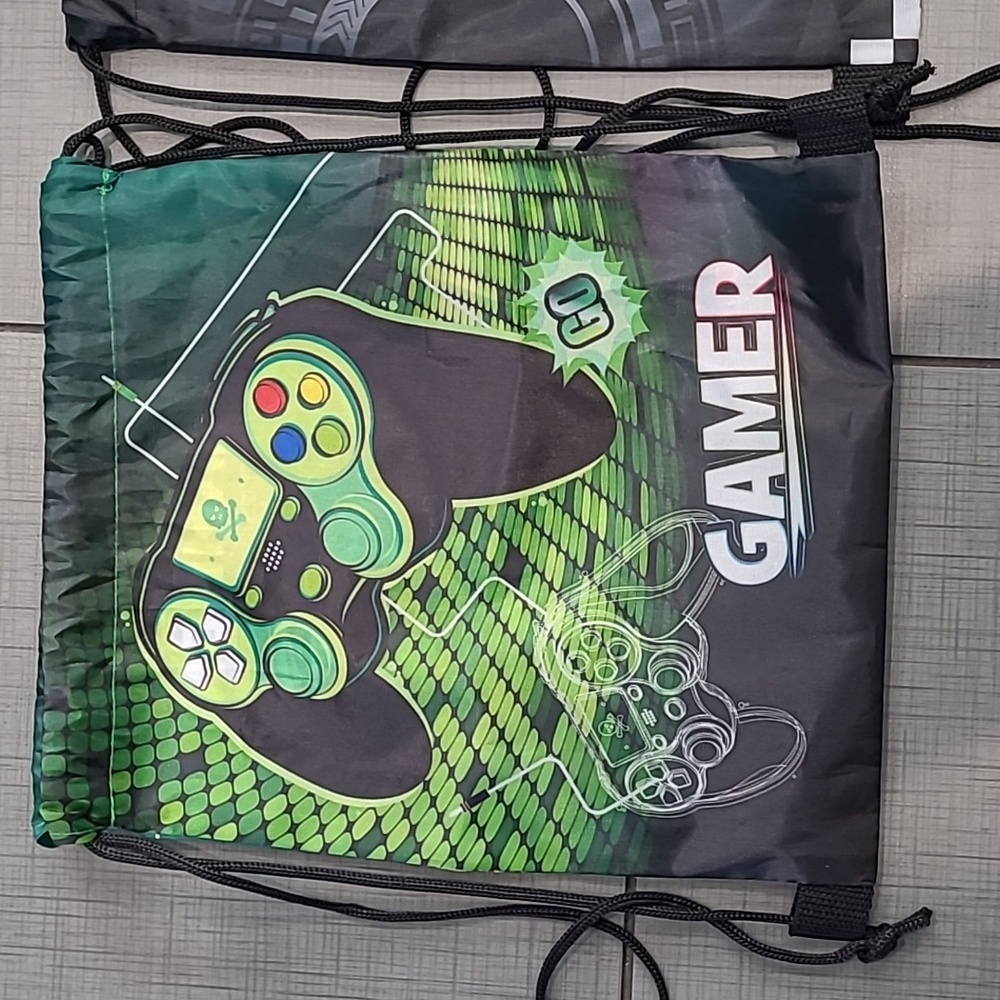 Gamer Drawstring Backpacks New - Picture 2 of 4